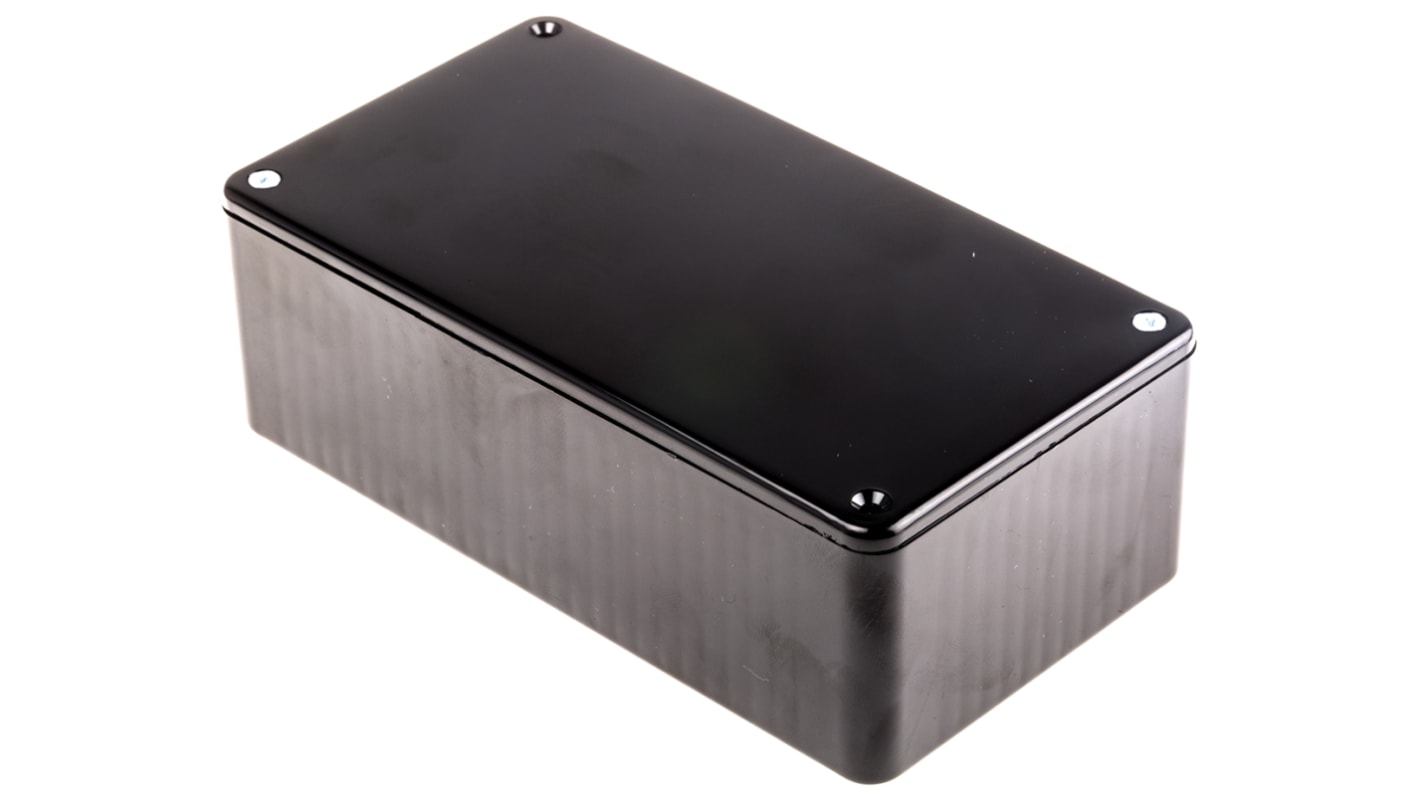 CAMDENBOSS 2000 Series Black ABS Enclosure, IP54, Black Lid, 150 x 80 x 50mm