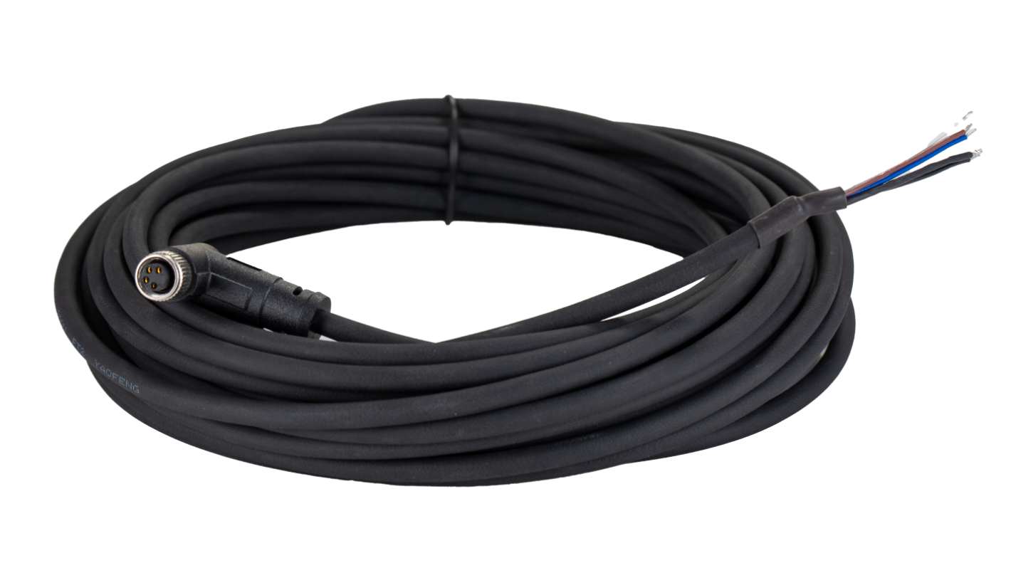 Kabel Złącze A M8 liczba rdzeni 4 długość 10m Rodzaj A Żeńskie