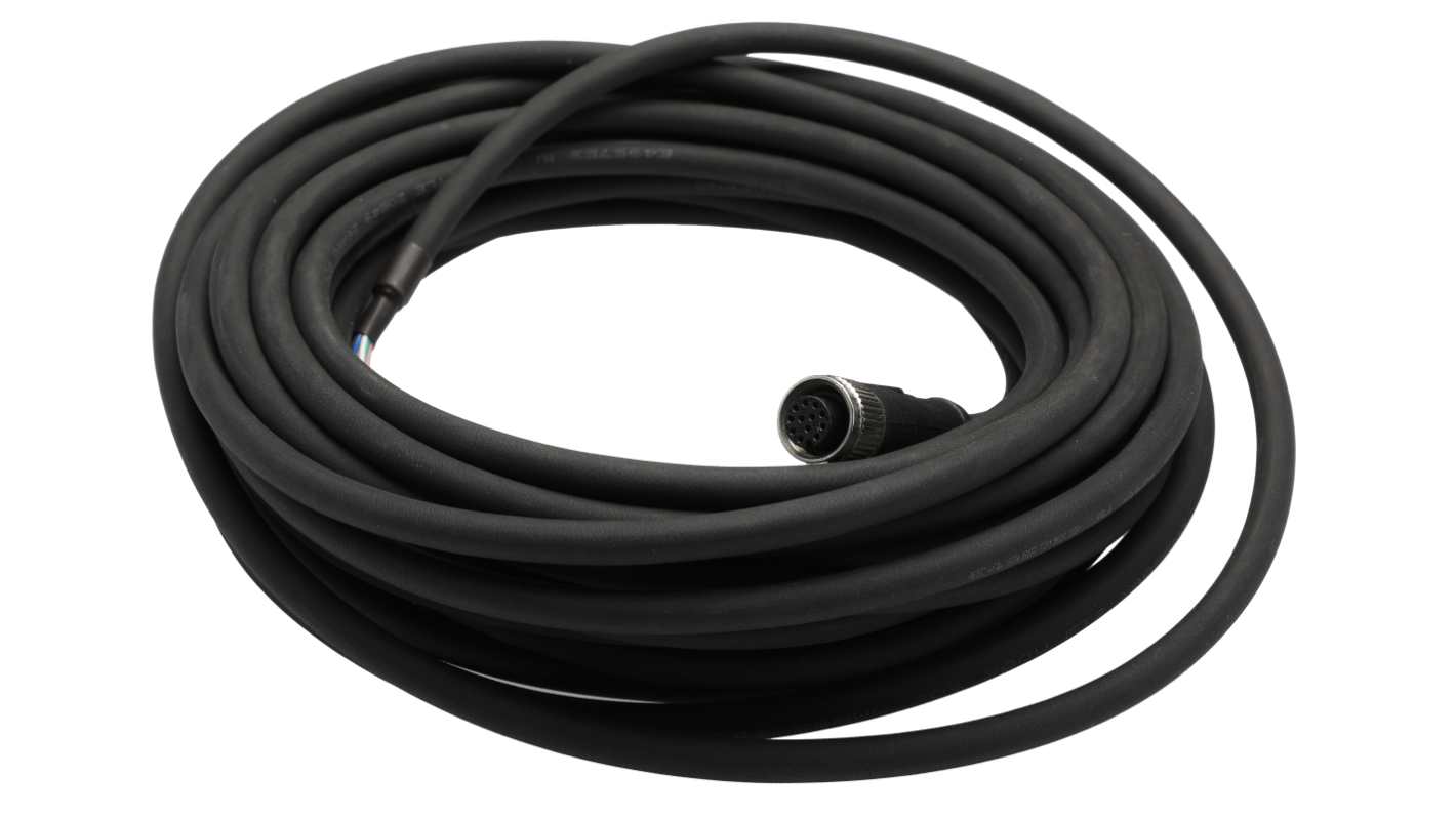 Kabel ze złączem Złącze M12 liczba rdzeni 12 długość 10m Rodzaj A Żeńskie
