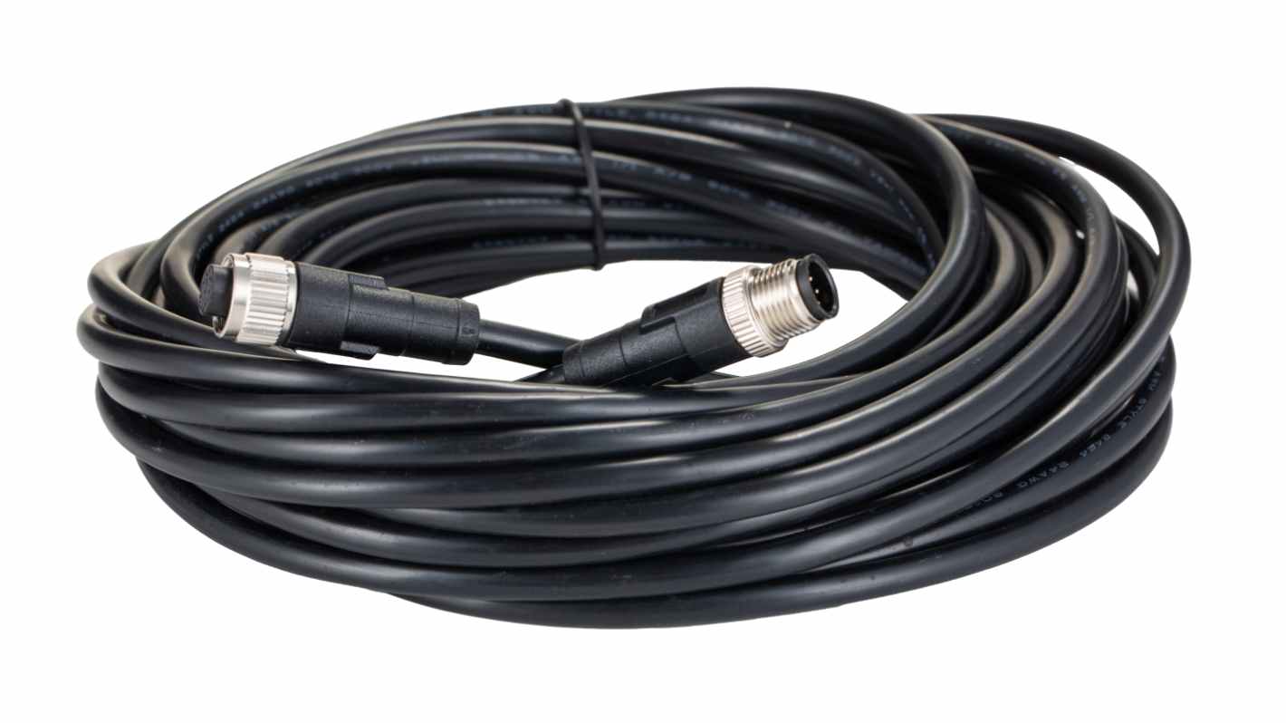 Kabel ze złączem Złącze M12 liczba rdzeni 8 długość 10m Rodzaj A Męskie Złącze B Złącze M12