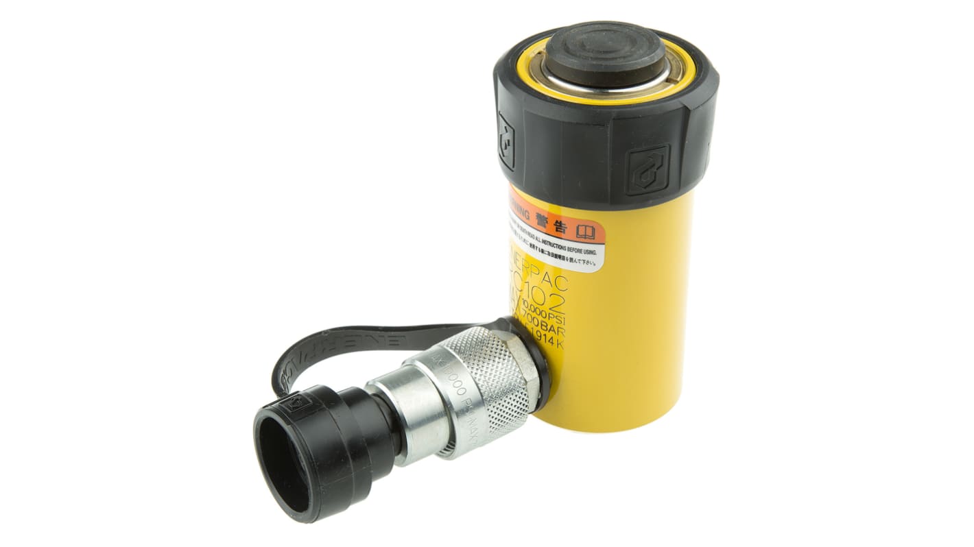 Enerpac Single, Portable General Purpose Hydraulic Cylinder, RC102, 10t, 54mm stroke