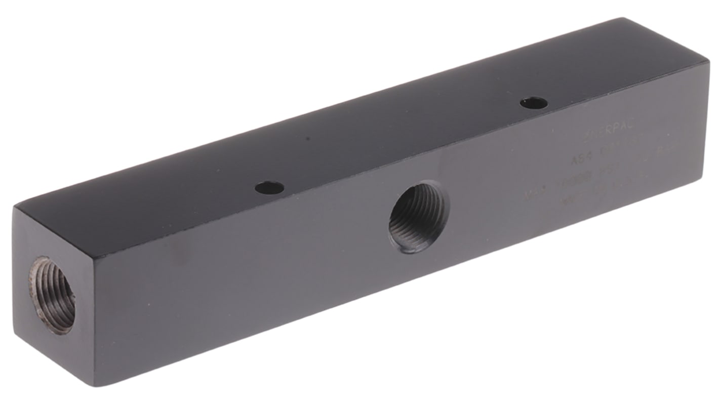 Manifold idraulico Enerpac, serie A, 7 stazioni, 700 bar max