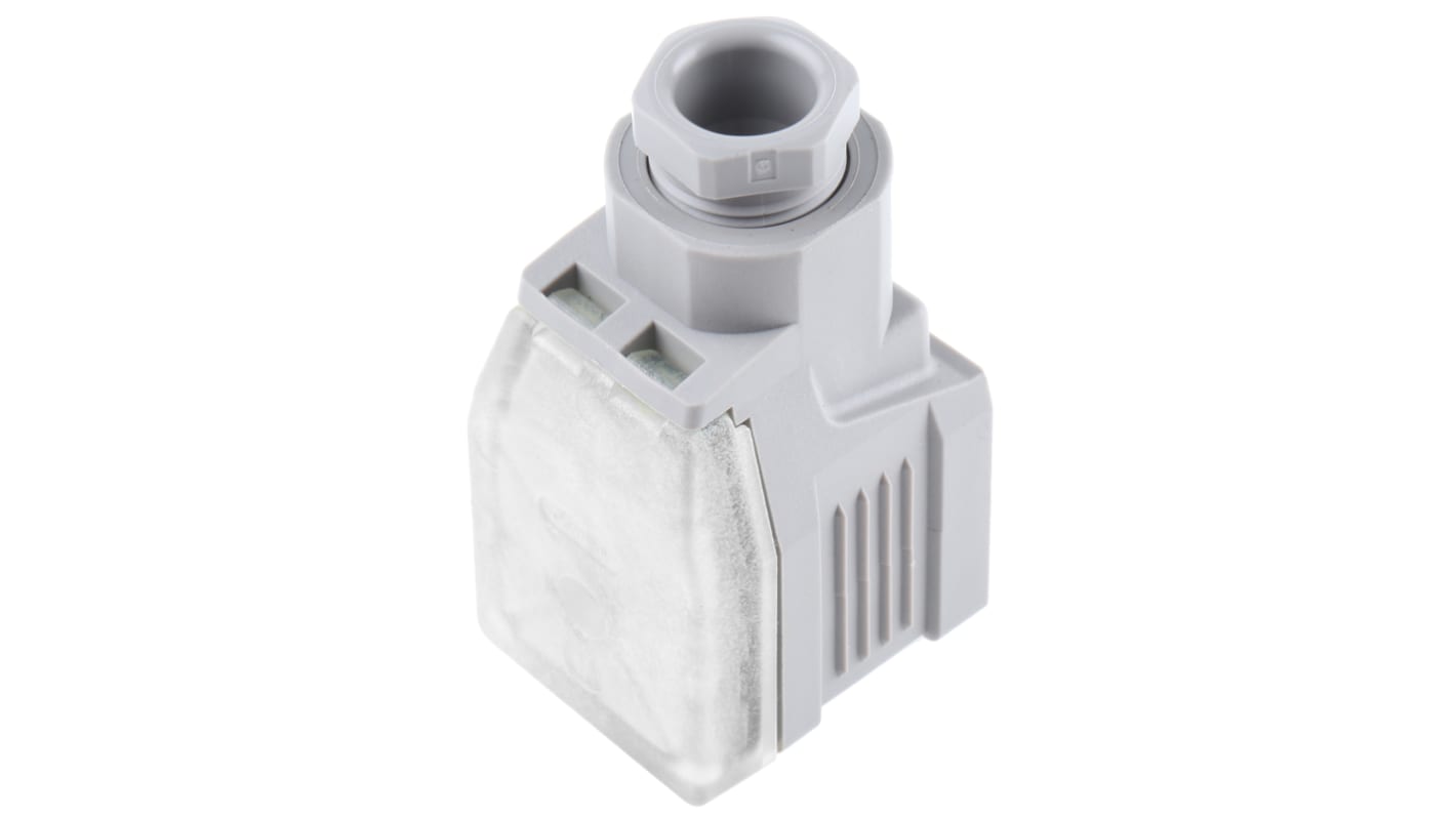 Connettore per valvole a solenoide Hirschmann DIN 43650 A, Femmina, 2P+E, 400 V c.a.