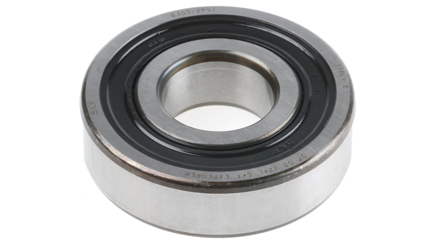 SKF Einreihiges Rillenkugellager Kugellager 1-reihig , Innen-Ø 25mm / Außen-Ø 62mm, Breite 17mm