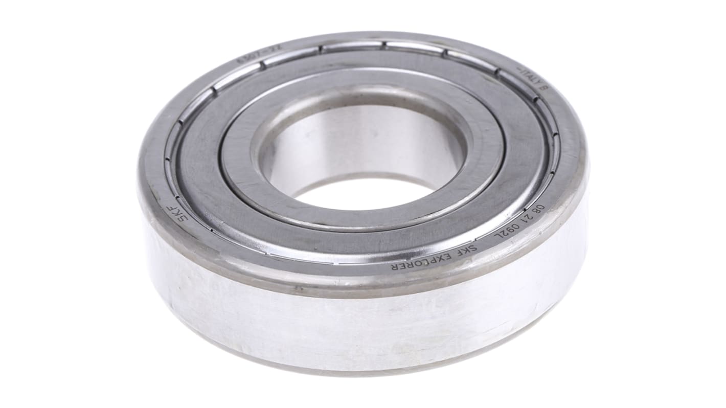 SKF 6307-2Z Single Row Deep Groove Ball Bearing- Both Sides Shielded 35mm I.D, 80mm O.D