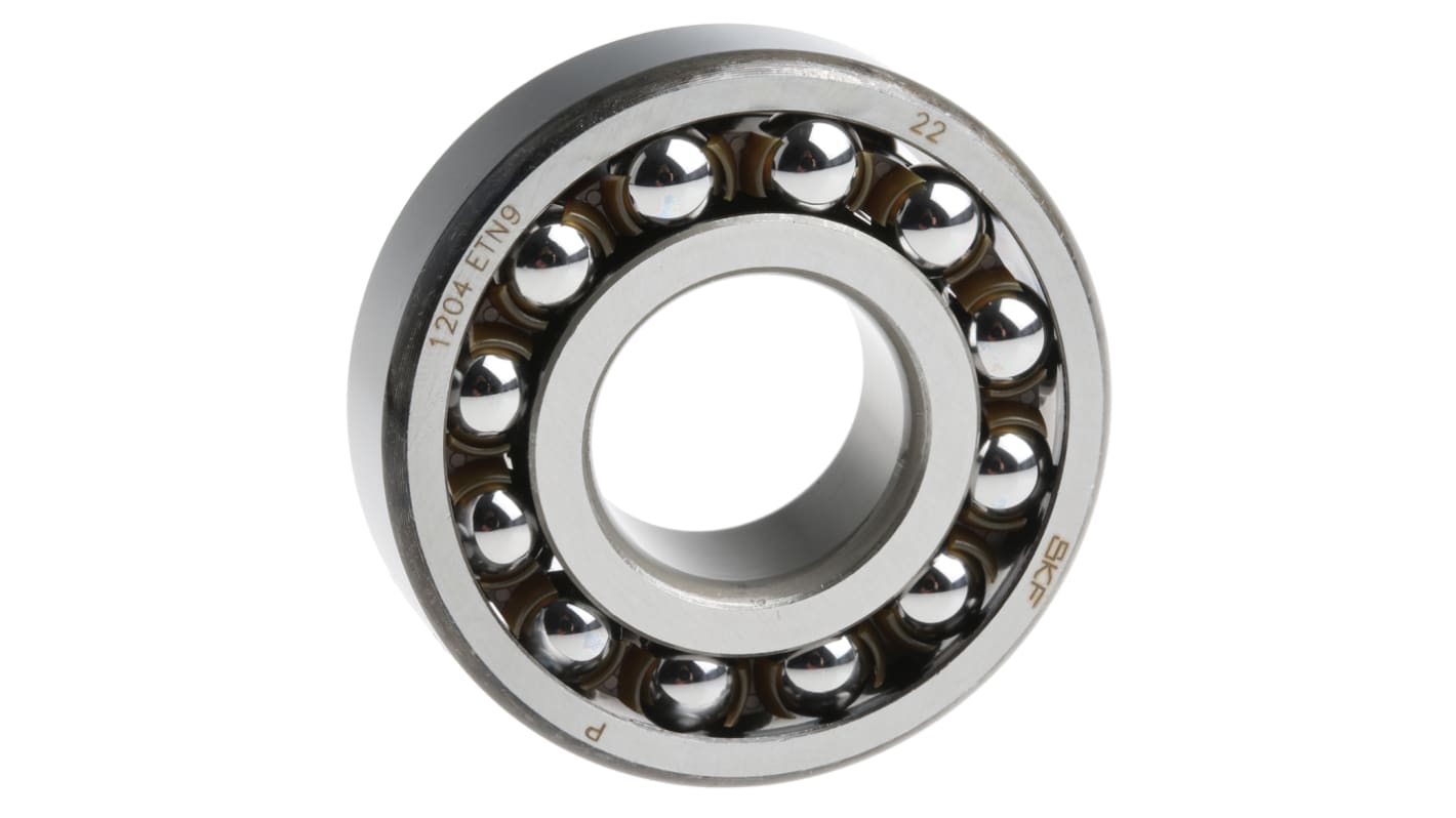 SKF 1204 ETN9 Önbeálló golyóscsapágy Önbeálló golyóscsapágy