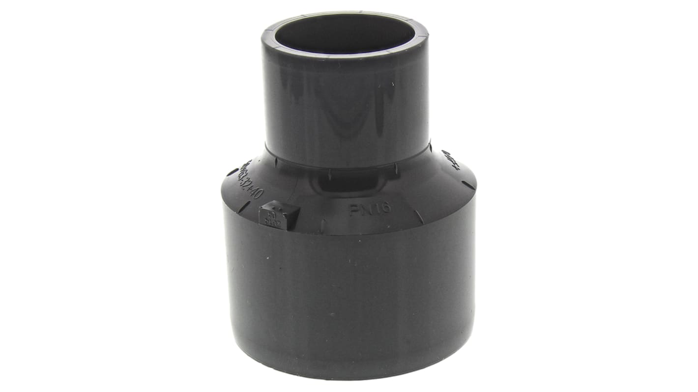 Georg Fischer Plastic Pipe Fitting, Straight Reducer Bush, 50mm