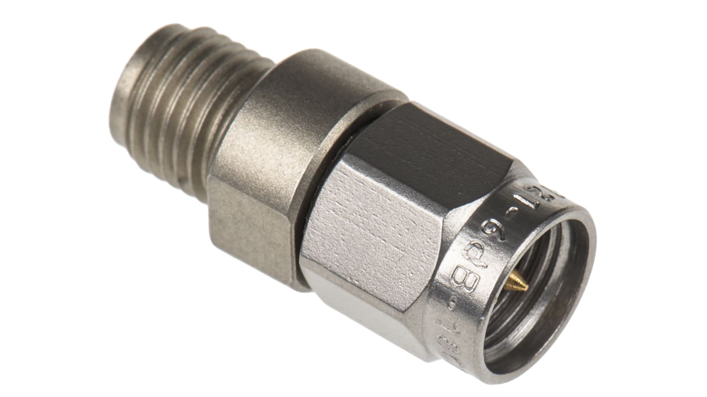 Radiall HF Dämpfungsglied, SMA-Stecker an Buchse, 0.8dB, 50Ω, DC → 18GHz