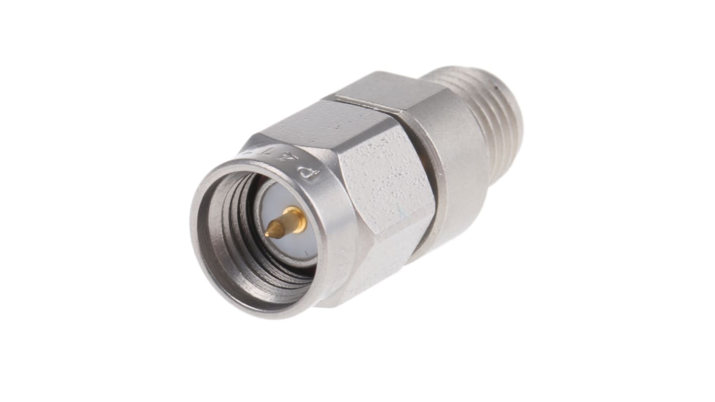 Radiall 50Ω RF Attenuator Straight SMA Connector SMA Plug to Socket 20dB, Operating Frequency 18GHz