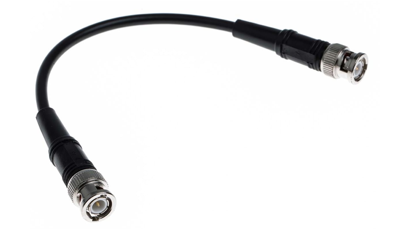 Atem Male BNC to Male BNC, 250mm, RG58C/U Coaxial, Terminated50 Ω