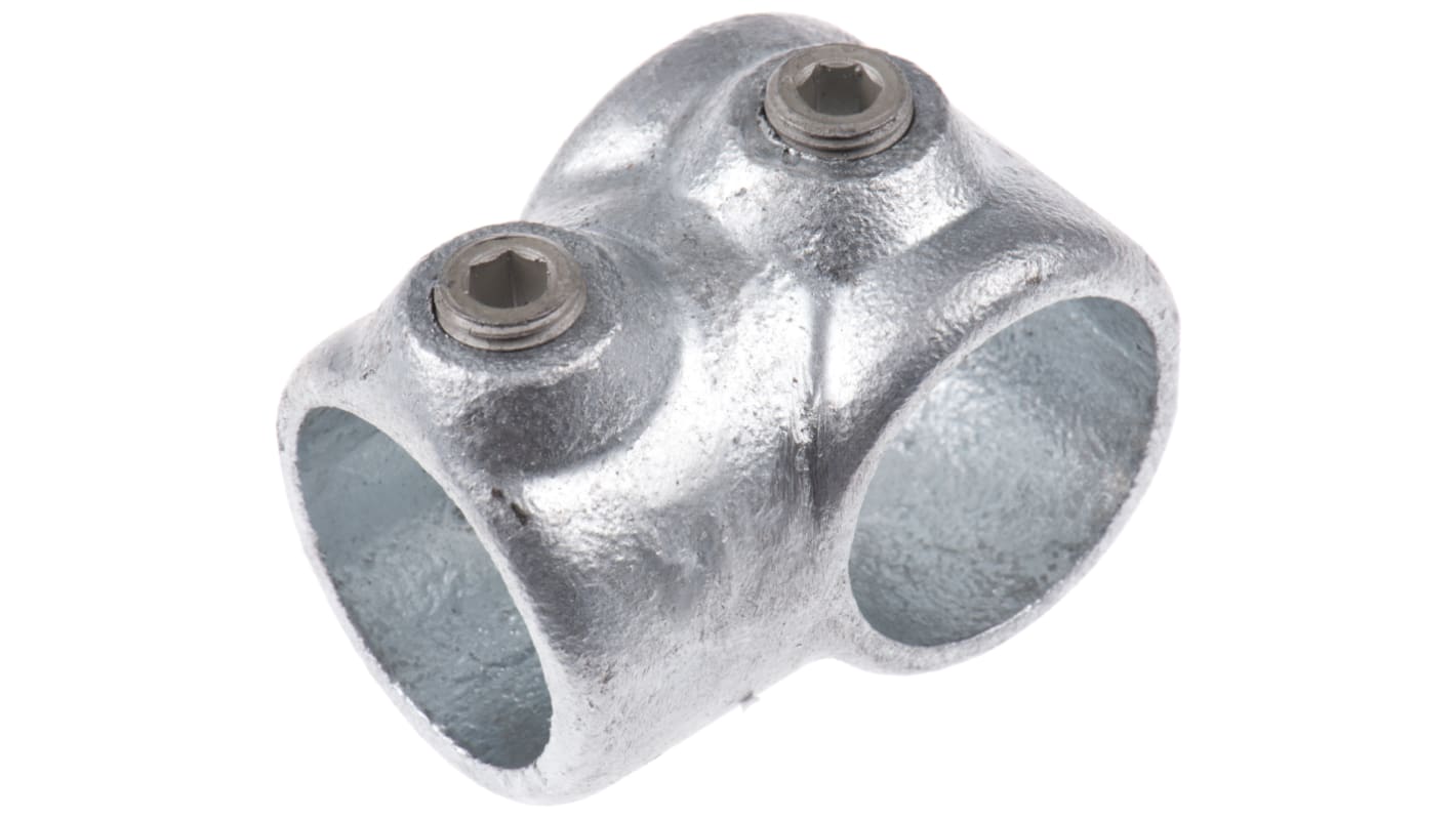 RS PRO Round Tube T-Connector, strut profile Type 1,