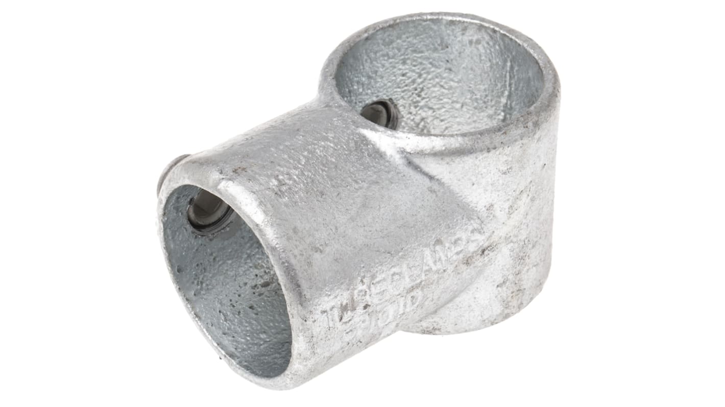RS PRO T-Connector, Connecting Component, Strut Profile Type 3, Round Tube Size Type 3