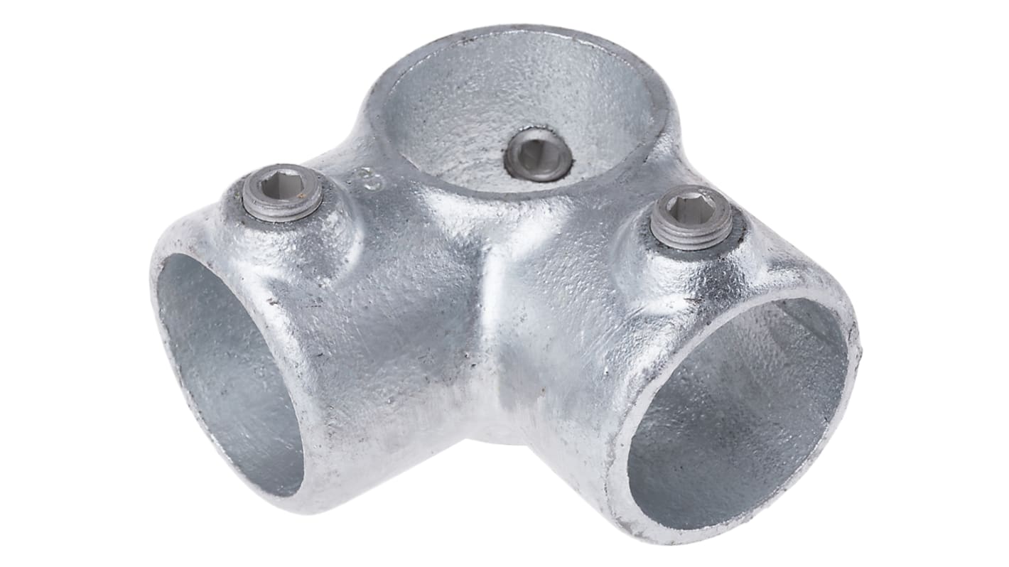 RS PRO 3-Way Connector, Connecting Component, Strut Profile Type 2, Round Tube Size Type 2