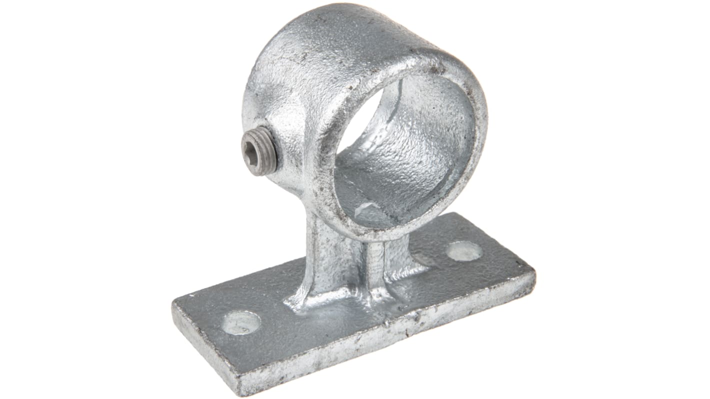 RS PRO Handrail Bracket, Connecting Component, Strut Profile Type 2, Round Tube Size Type 2