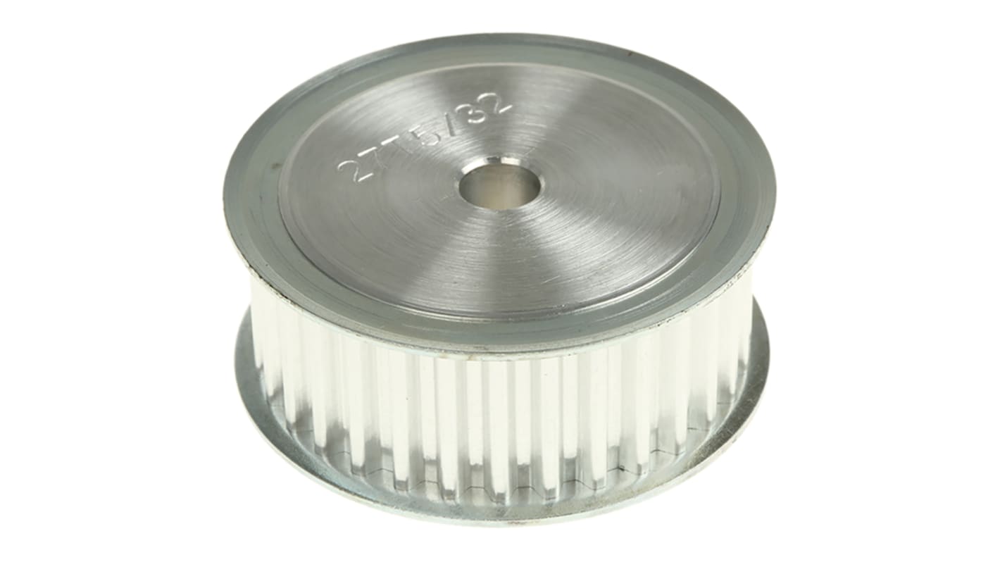 RS PRO Timing Belt Pulley, Aluminium 16mm Belt Width x 5mm Pitch, 32 Tooth