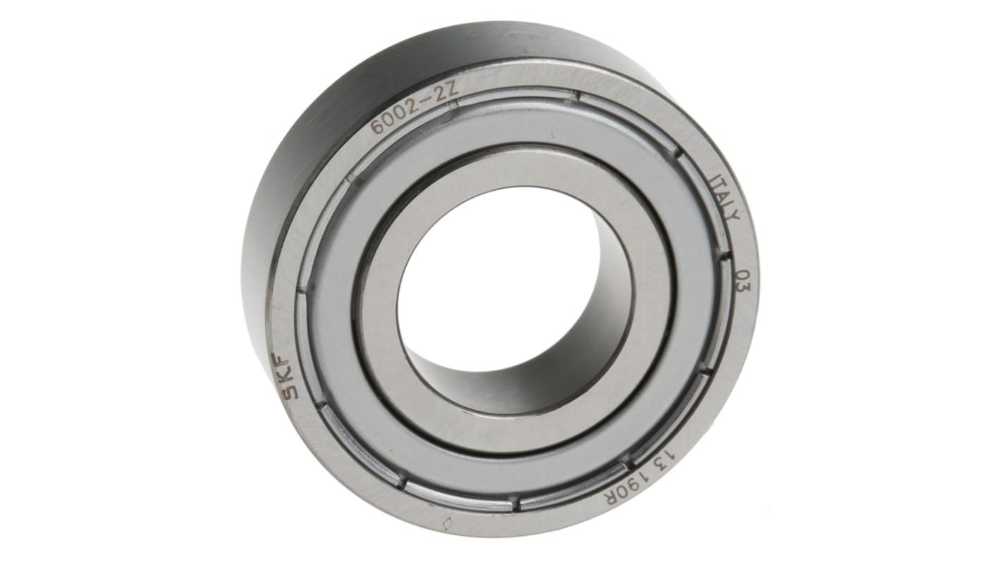 SKF 6002-2Z Single Row Deep Groove Ball Bearing- Both Sides Shielded 15mm I.D, 32mm O.D