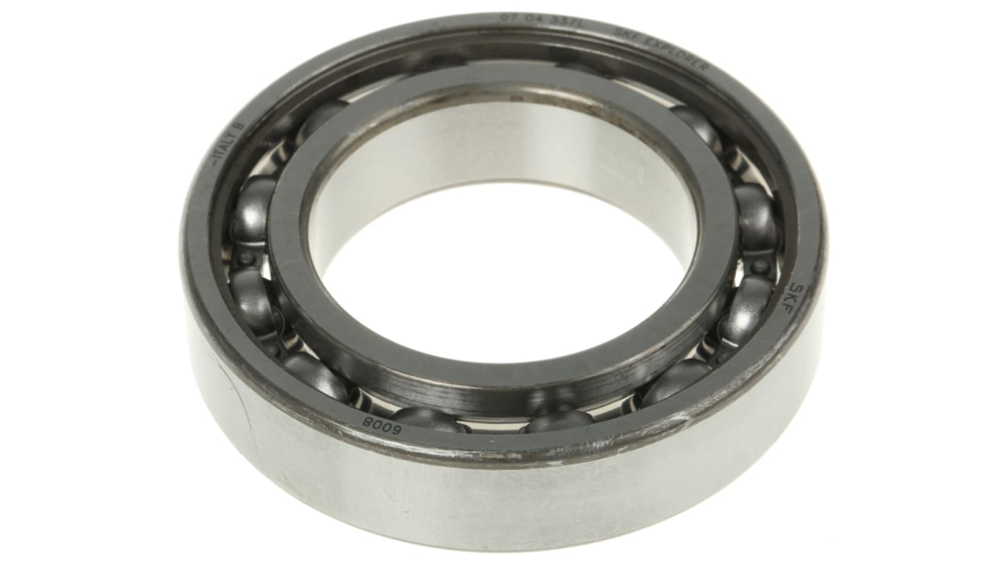 Cuscinetto a sfera Cuscinetti radiali a una corona di sfere SKF in Acciaio, Ø int. 40mm, Ø est. 68mm, Largh. guida 15mm