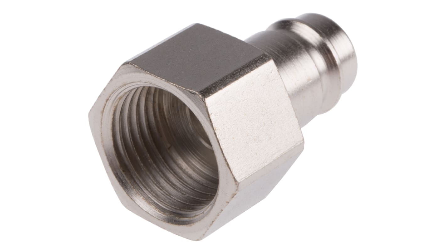 RS PRO Steel Female Pneumatic Quick Connect Coupling, G 1/2 Female Threaded