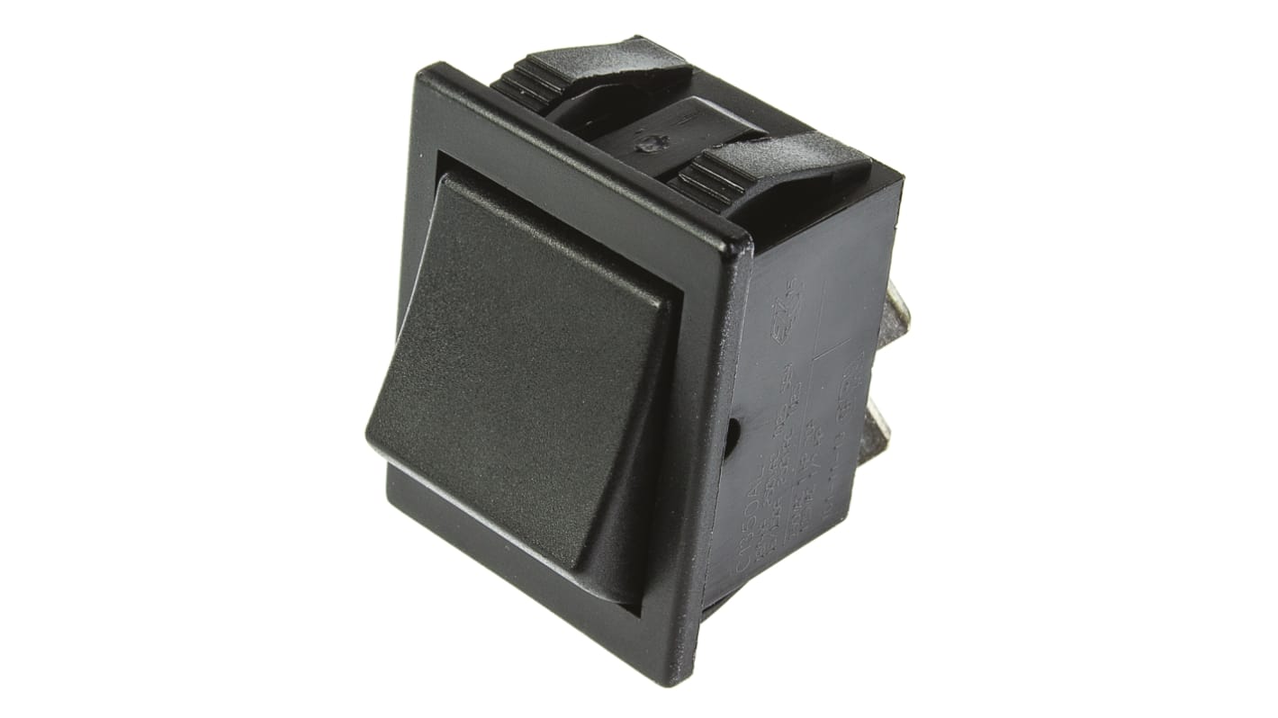 Arcolectric (Bulgin) Ltd DPST, On-Off Rocker Switch Panel Mount