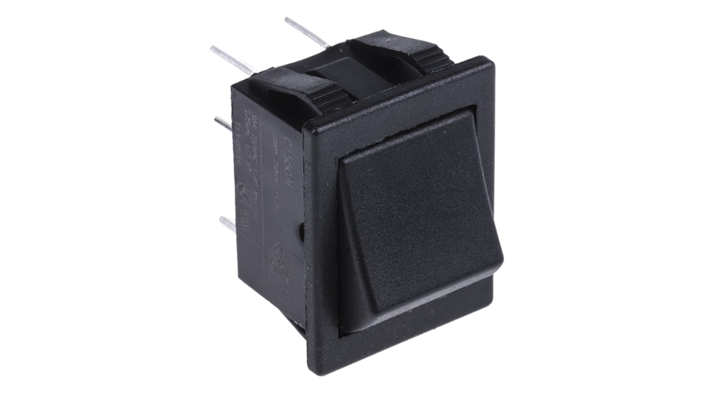 Arcolectric (Bulgin) Ltd DPDT, On-On Rocker Switch Panel Mount