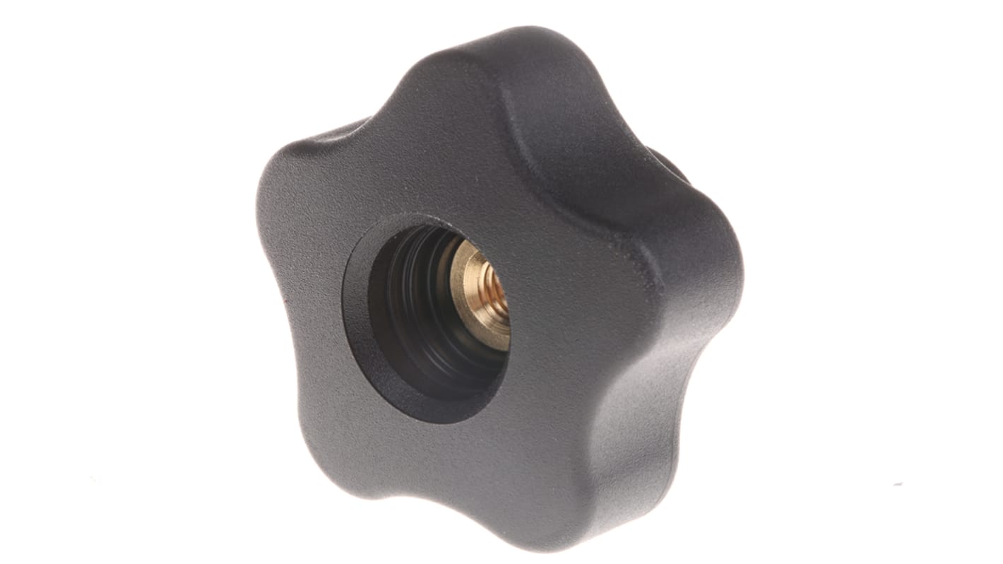 Manopola di serraggio Multi lobo Elesa, M6 x 18mm