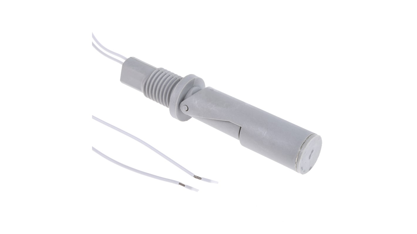 Sensata Cynergy3 PPS浮球开关, 水平安装, NO/NC, 最大直流120V, 最高+120°C, 线长500mm, RSF70系列