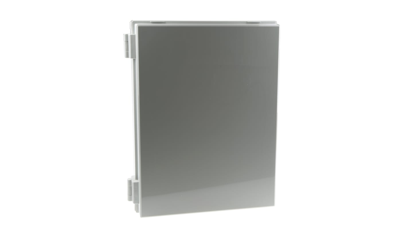 Contenitore a parete Fibox in Policarbonato 400 x 300 x 180mm, col. Grigio, IP65