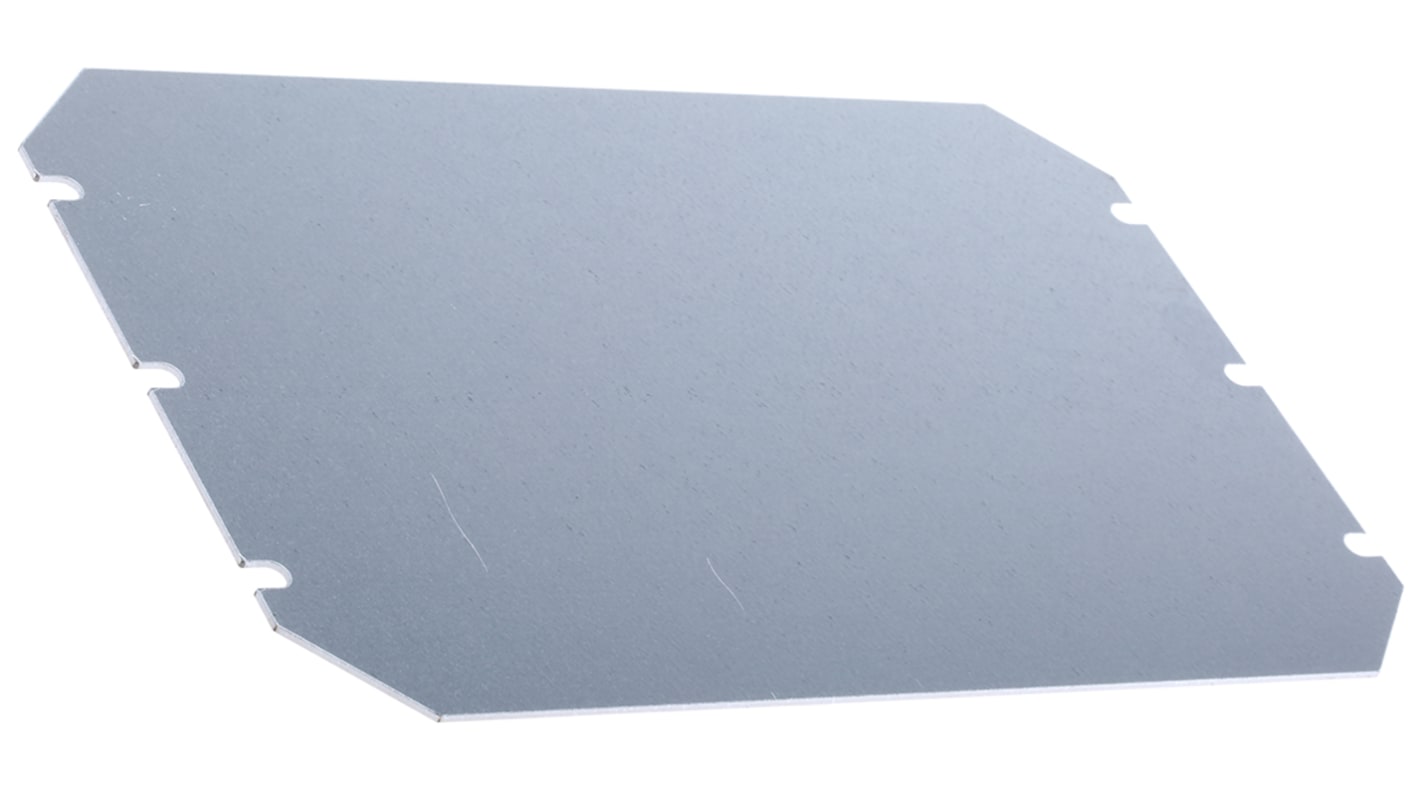 Fibox Steel Mounting Plate, 270mm H, 1.5mm W, 170mm L for Use with CAB PC/ABS Cabinet