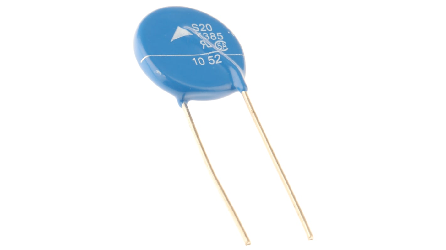 Warystor z tlenków metali 620V 385V 150J 505V 1025V 100A