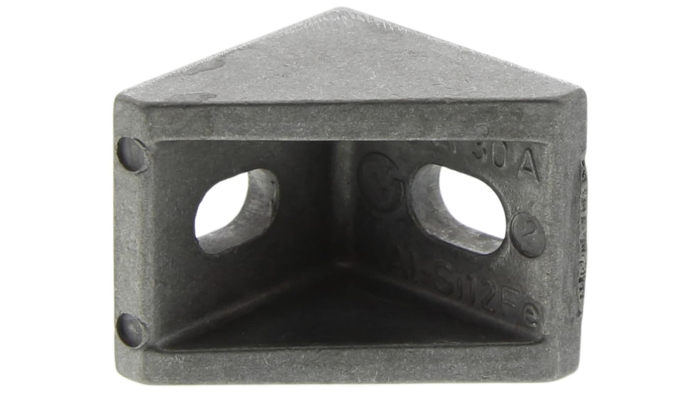 FlexLink M6 Angle Bracket, Connecting Component, Strut Profile 30 mm, Groove Size 7.2mm