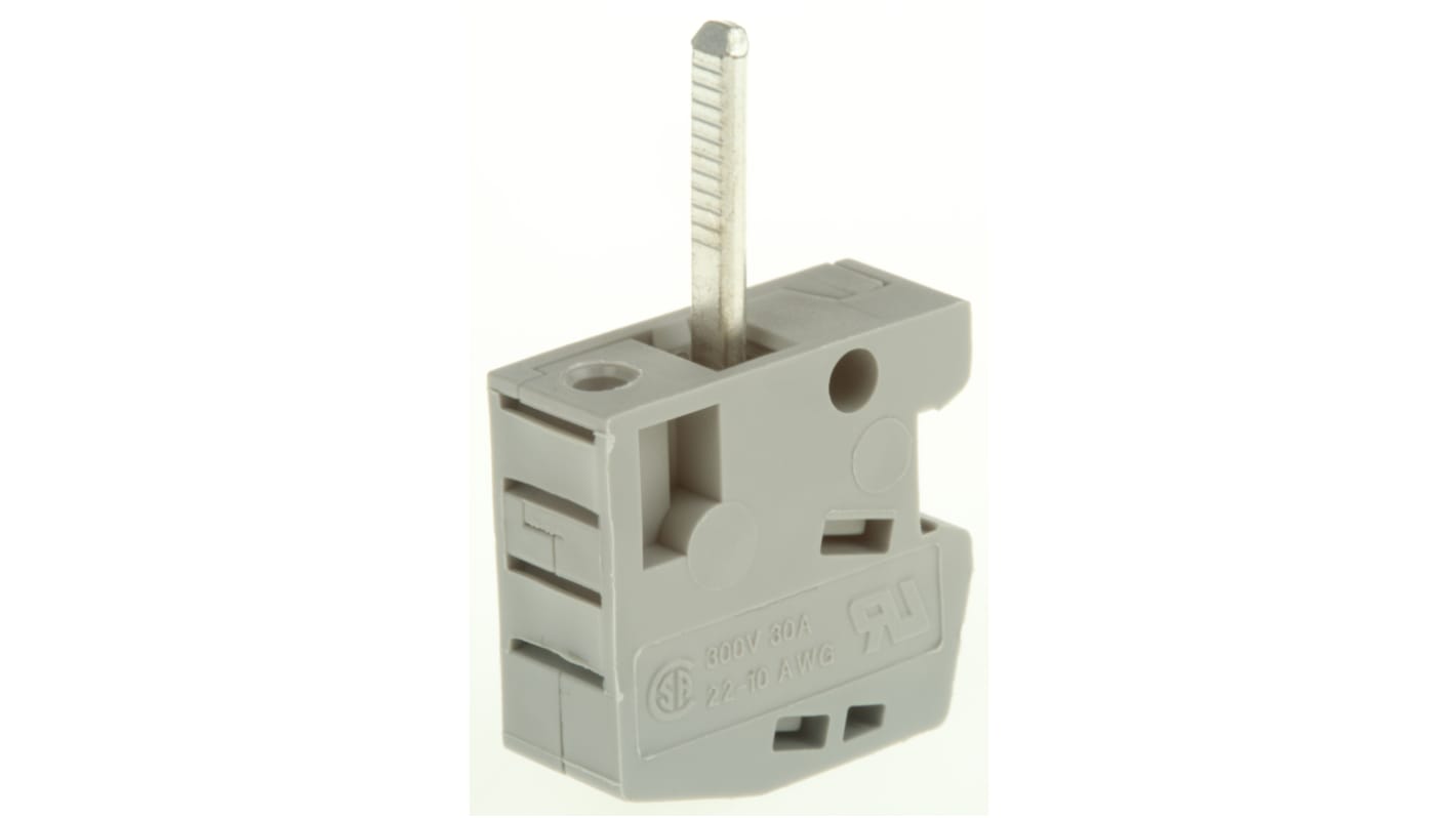 Phoenix Contact HDFK4 Series PCB Terminal Block, 8.1mm Pitch, 1-Row, Screw Down Termination