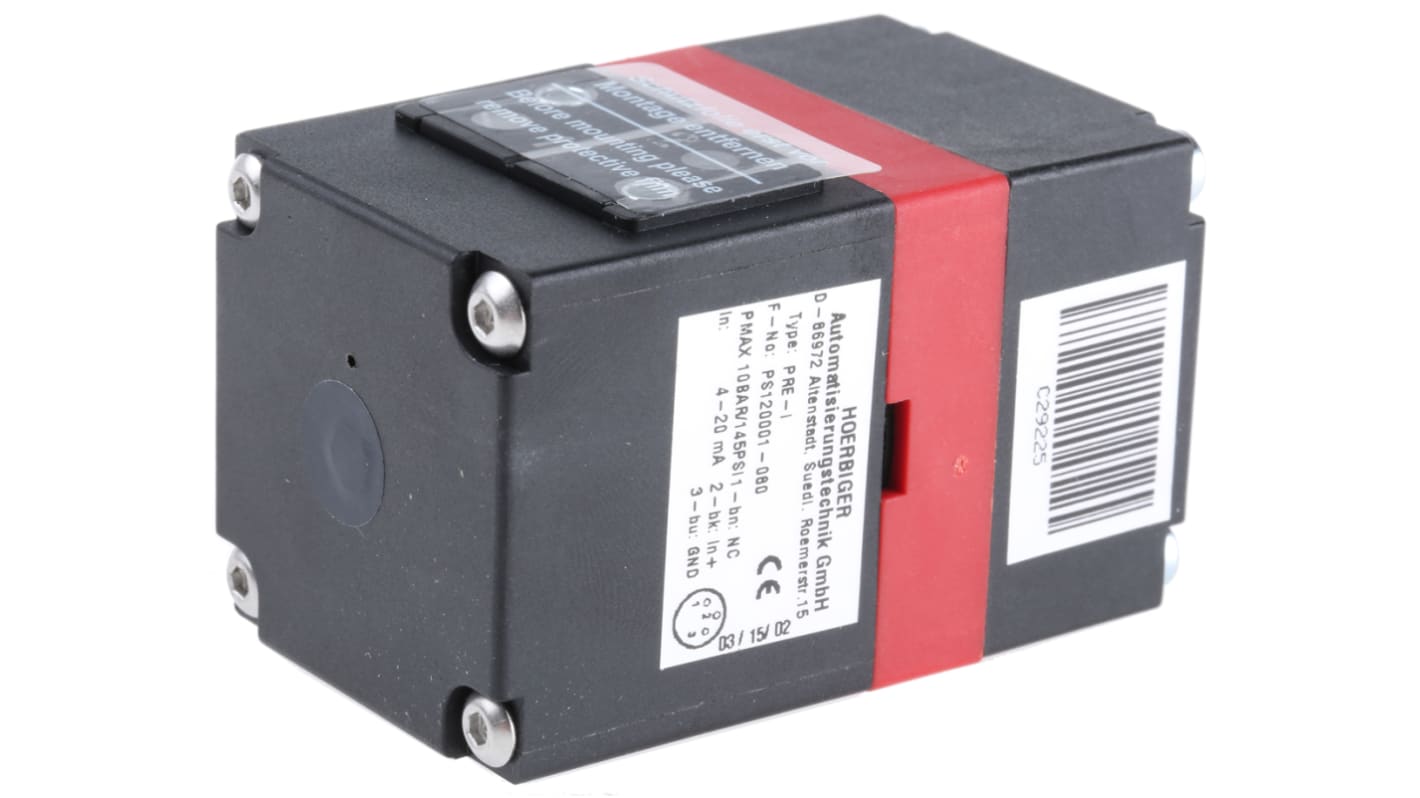 Parker Origa エアレギュレータ, G 1/8, 350L/min, 逆止弁なし, PS120001-080-000