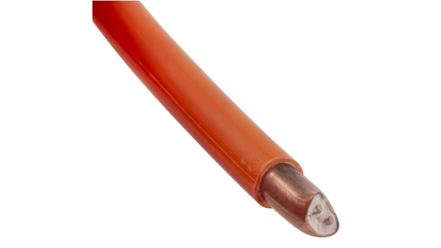 RS PRO 2 Core Power Cable, 1.5 mm², 25m, Orange Copper Sheath, Mineral Insulated, 23 A, 500 V