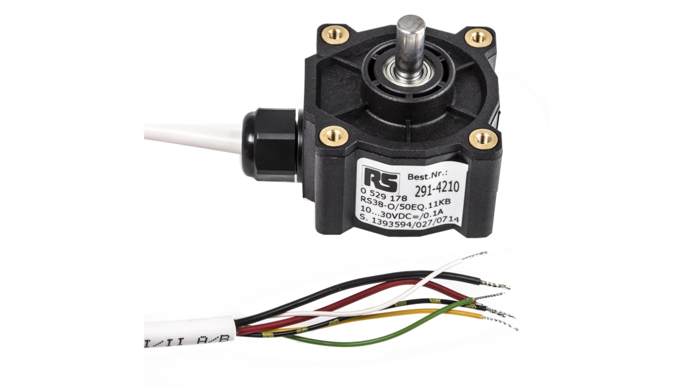 Hengstler RI38 Series Incremental Incremental Encoder, 50 ppr, Push Pull Signal