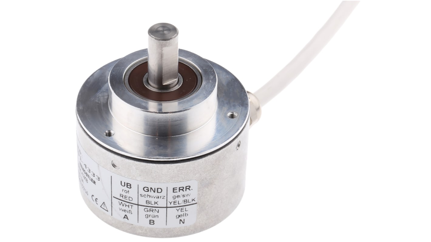 Hengstler RI58-O Series Incremental Incremental Encoder, 2500 ppr, Push Pull Signal