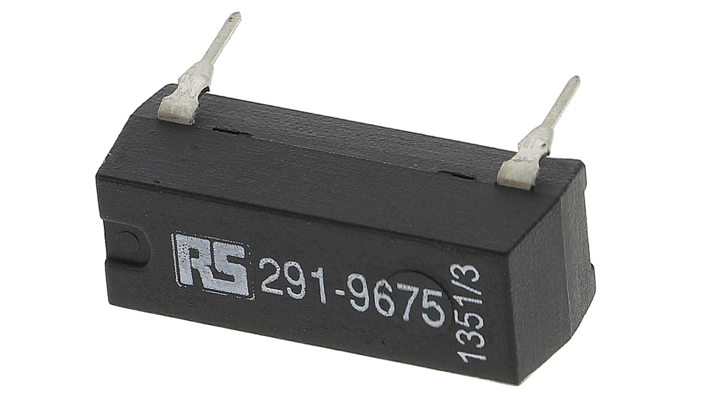 RS PRO PCB Mount Reed Relay, 5V dc Coil, SPST, 300V dc Max, 0.5 A Max, 200Ω