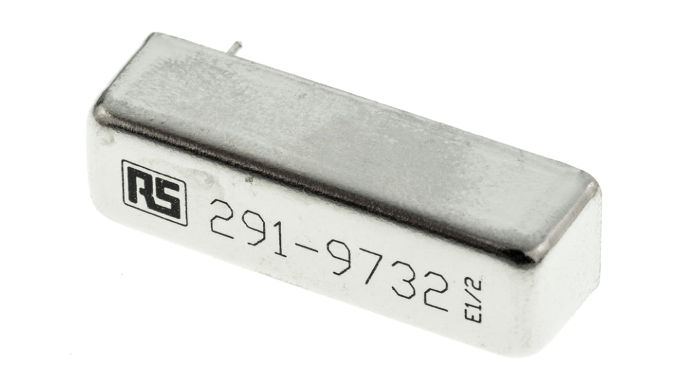 RS PRO SPNO Reed Relay, 24V dc Coil, 7.845 kΩ, PCB Mount