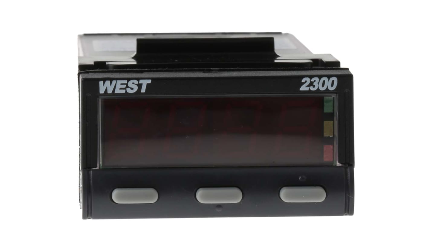 Rs-Online Termoregolatori PID West Instruments N2300 12 → 30 V c.c. 24 V c.a. 49 x 25mm 2 uscite Relè