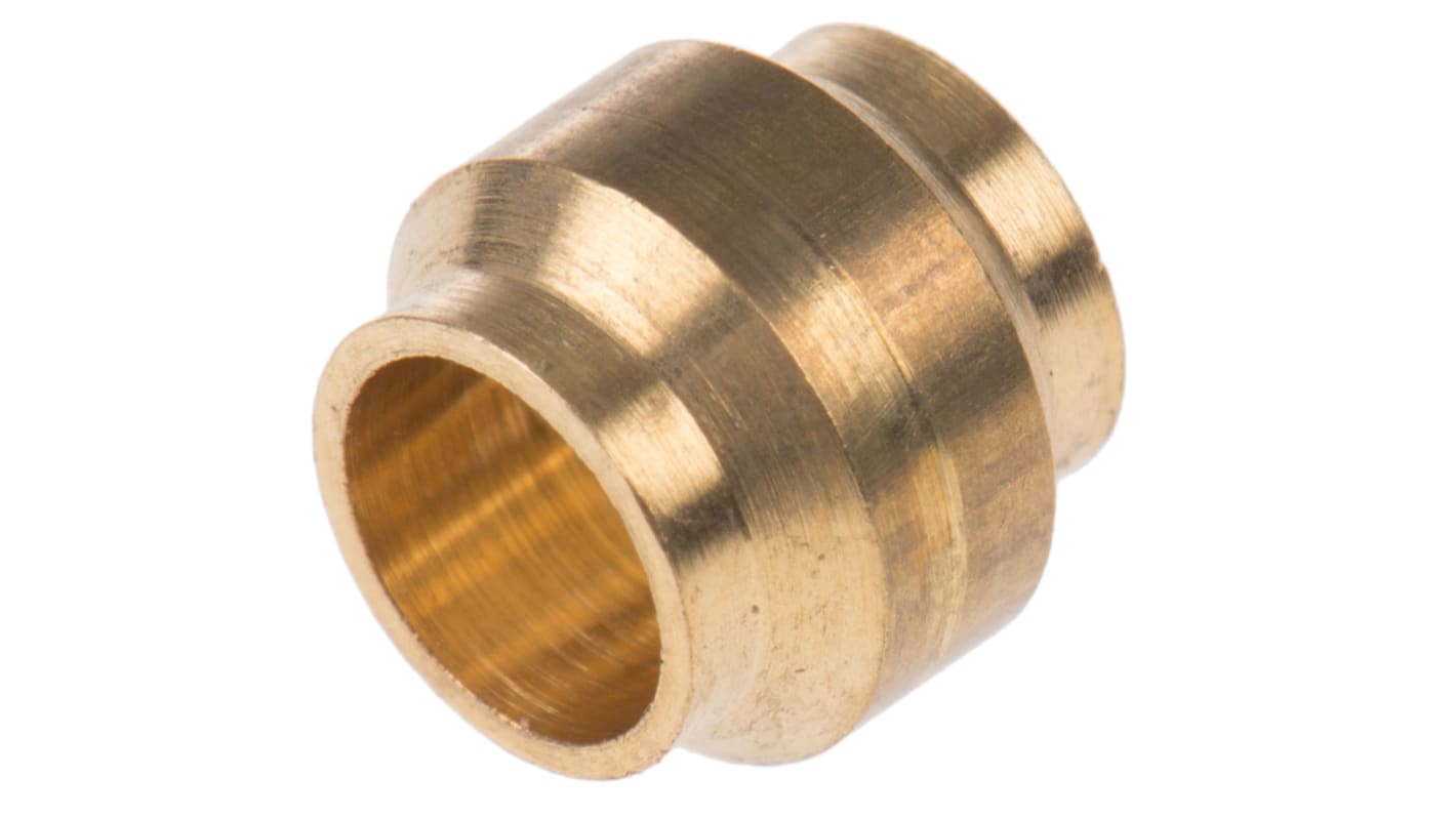 Legris Brass Pipe Fitting, Straight Compression Compression Olive, Female to Female 4mm