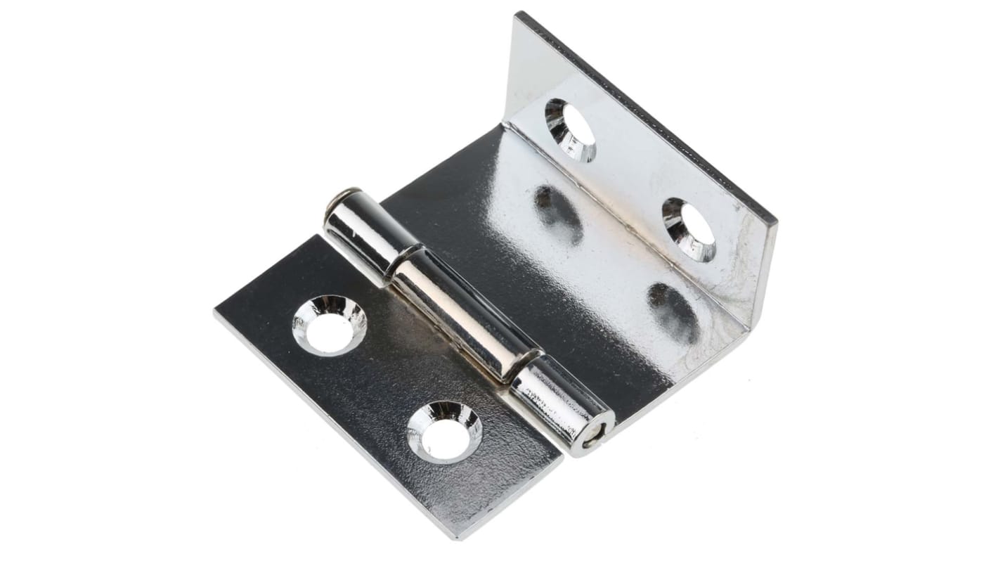 Pinet Steel Butt Hinge, Screw Fixing, 38mm x 19mm x 1.5mm