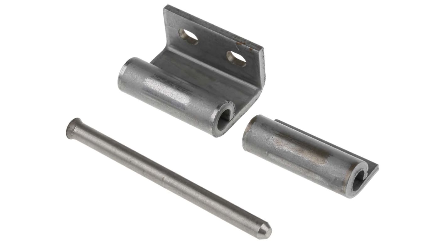 RS PRO Steel Concealed Hinge with a Lift-off Pin, 80mm x 30mm x 3mm