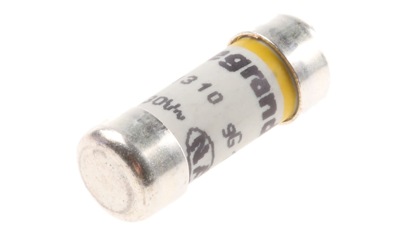 Legrand 10A F Ceramic Cartridge Fuse, 8.5 x 23mm