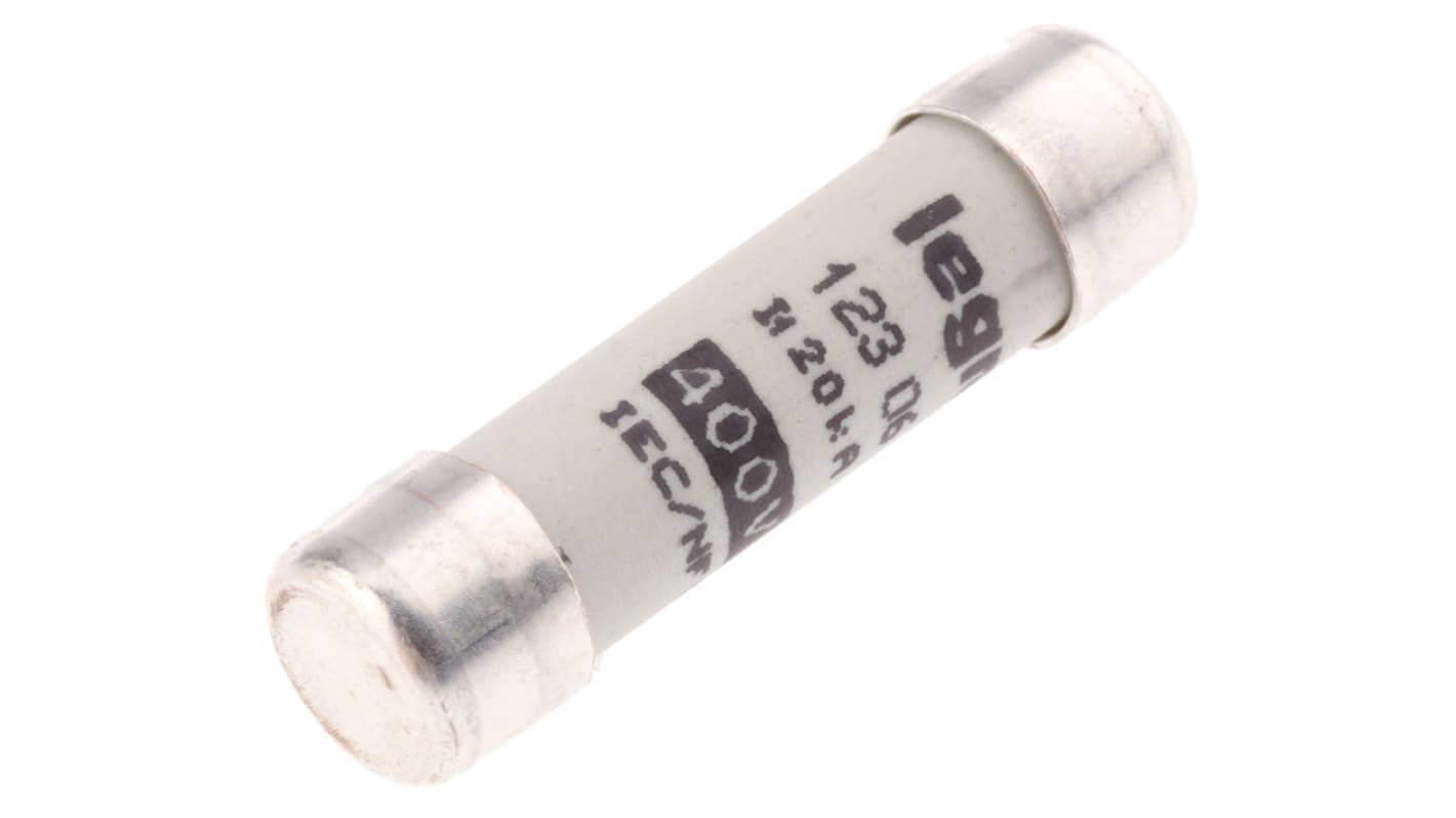 Legrand 6A F Ceramic Cartridge Fuse, 8.5 x 32mm