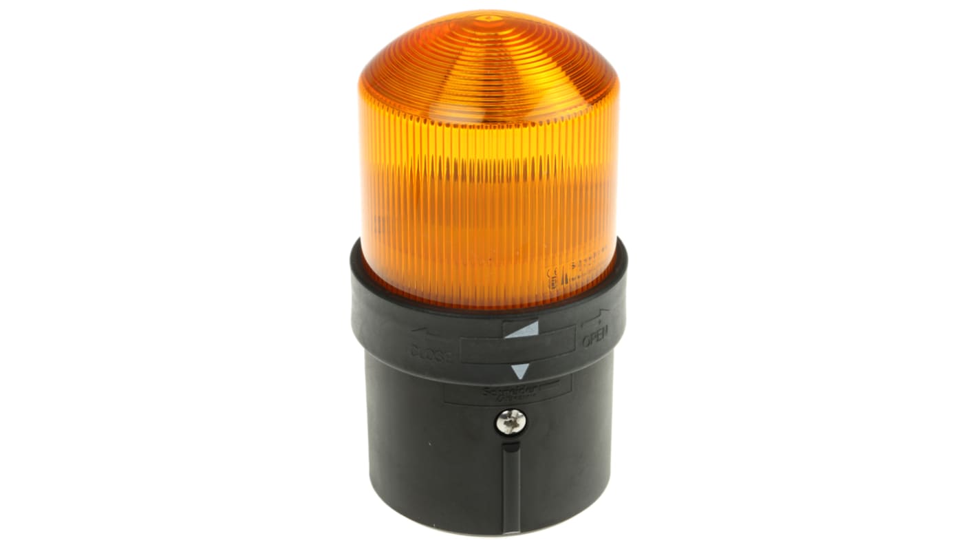 Schneider Electric Harmony XVB Glühlampe Blinkend Signalleuchte Orange, 24 V ac, 24 → 48 V dc, Ø 70mm x 139mm
