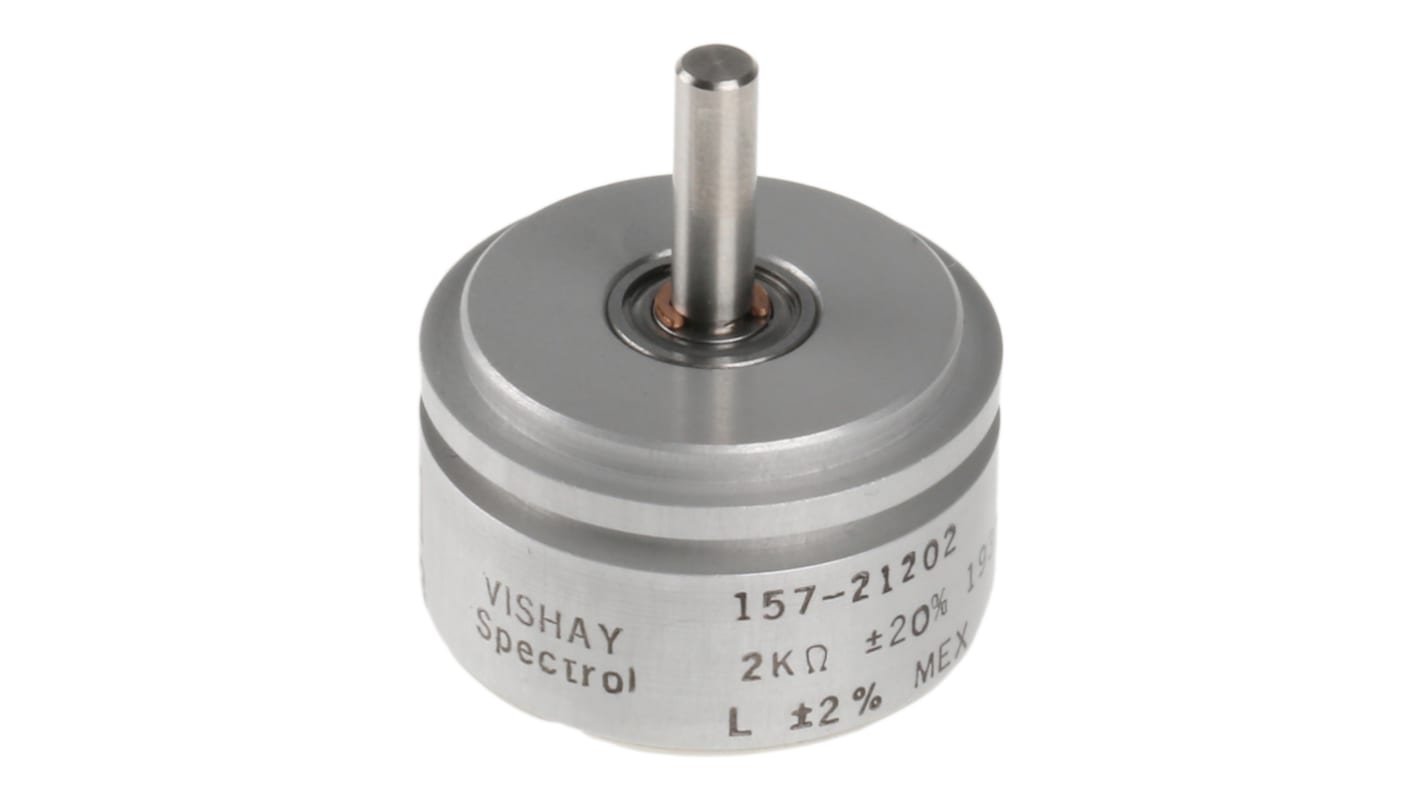 Vishay 157 Servo Montage  Dreh Potentiometer 2kΩ ±20% / 1W , Schaft-Ø 3,18 mm