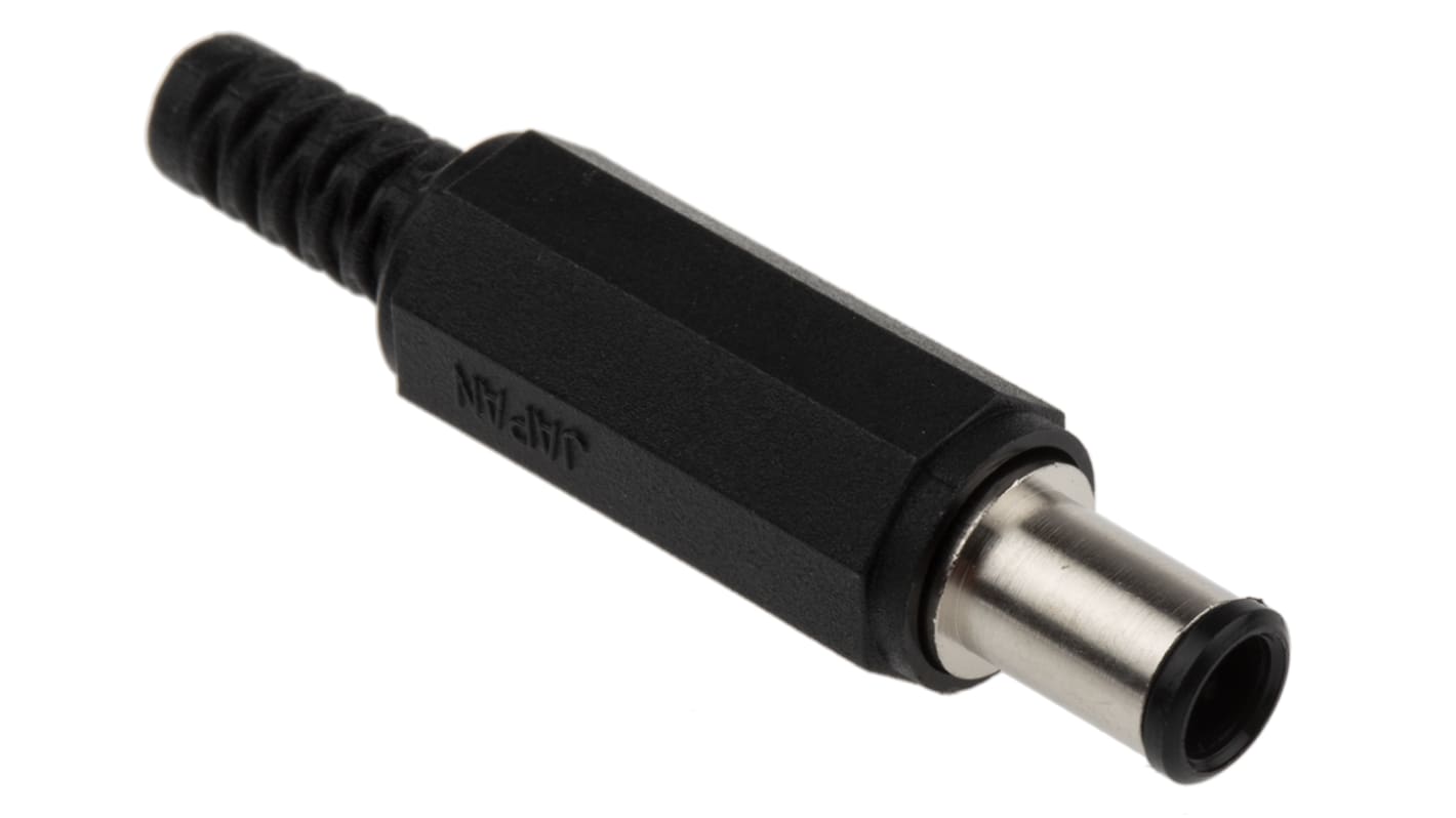 Connettore di alimentazione c.c. Masterplug, 18,0 V., 2.0A, Ø int. 4.3mm, Ø est. 6.5mm, Ø pin 1.4mm, Montaggio su cavo