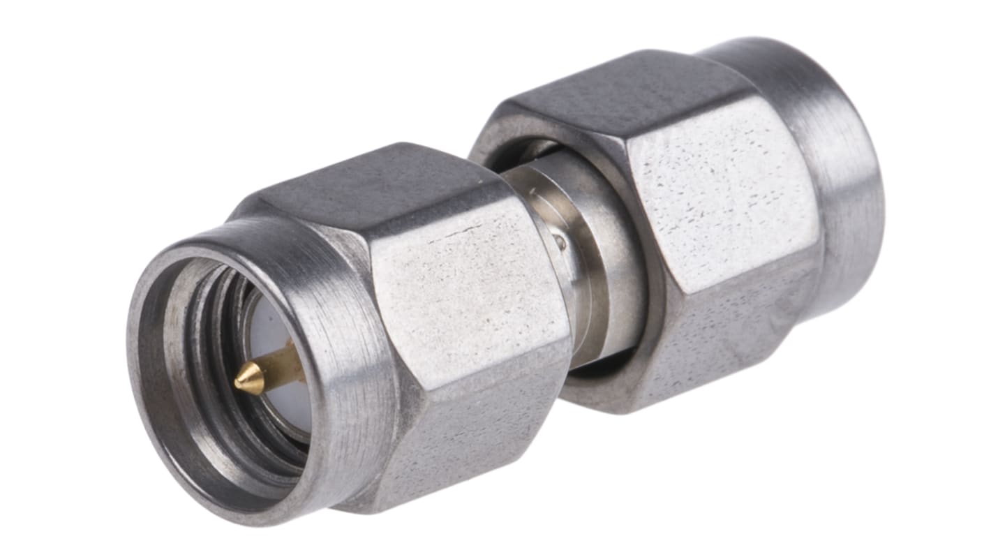 RF adapter Egyenes, 50Ω, Férfi → Férfi, 18GHz
