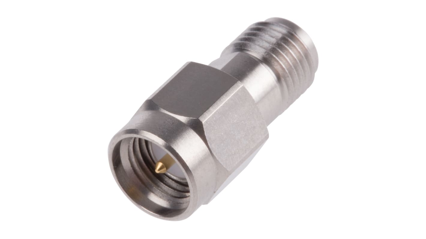 Radiall Straight 50Ω RF Adapter SMA Plug to SMA Socket 18GHz