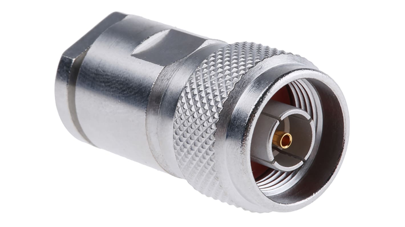 Connettore coassiale Ad angolo retto Radiall, Maschio, 75Ω, Montaggio su cavo