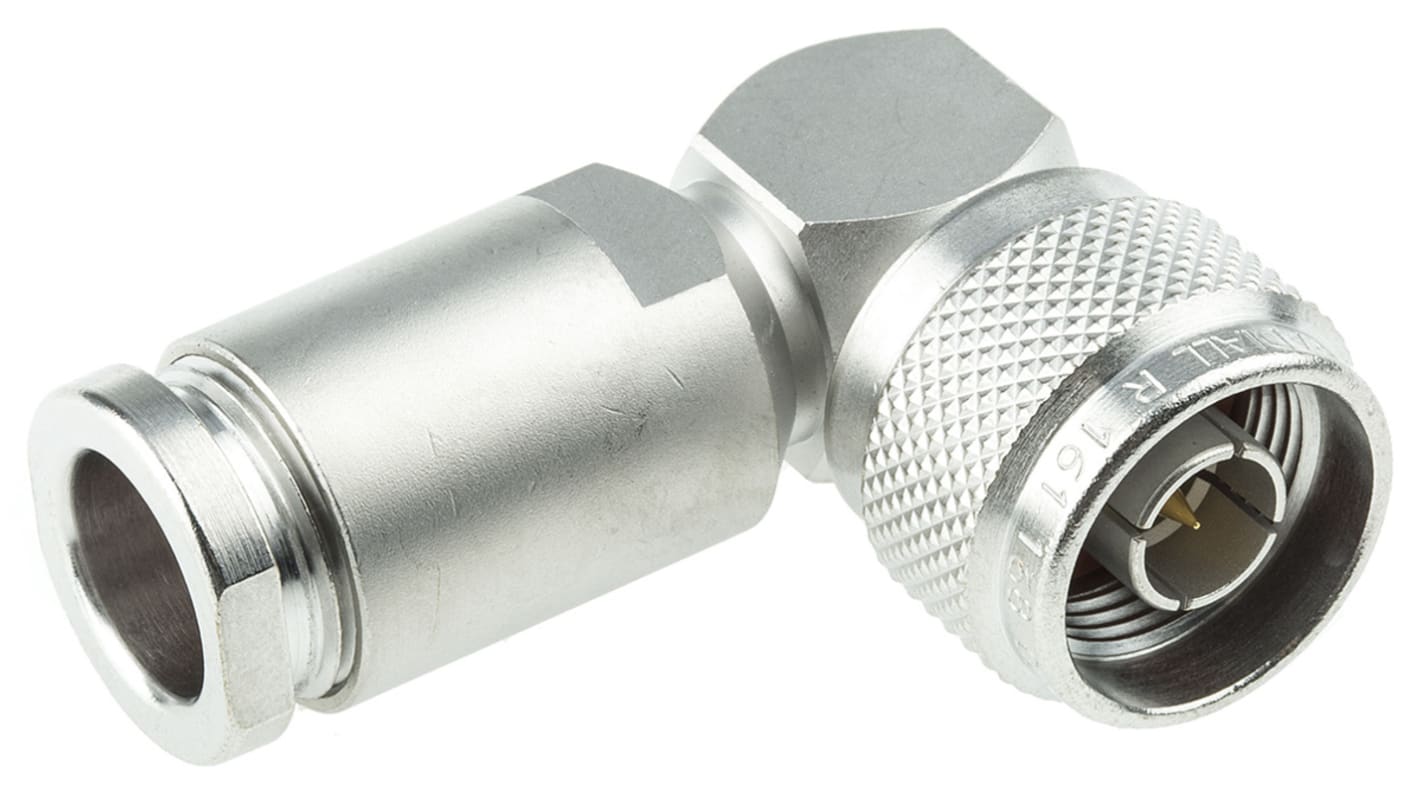 Radiall Stecker Koaxialsteckverbinder N-Steckverbinder, Kabelmontage, Klemm-Anschluss, für RG11, RG144, RG165, RG213,